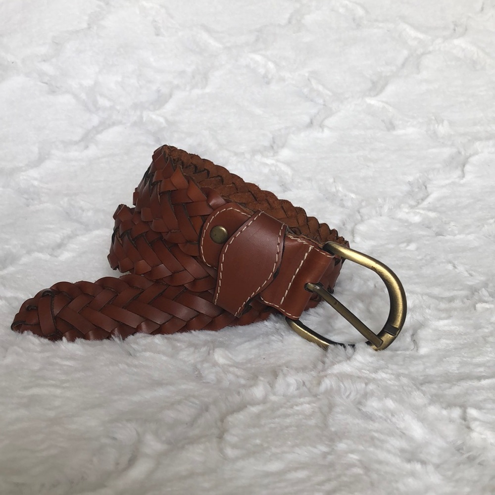 Fagotia Braided Brown Belt